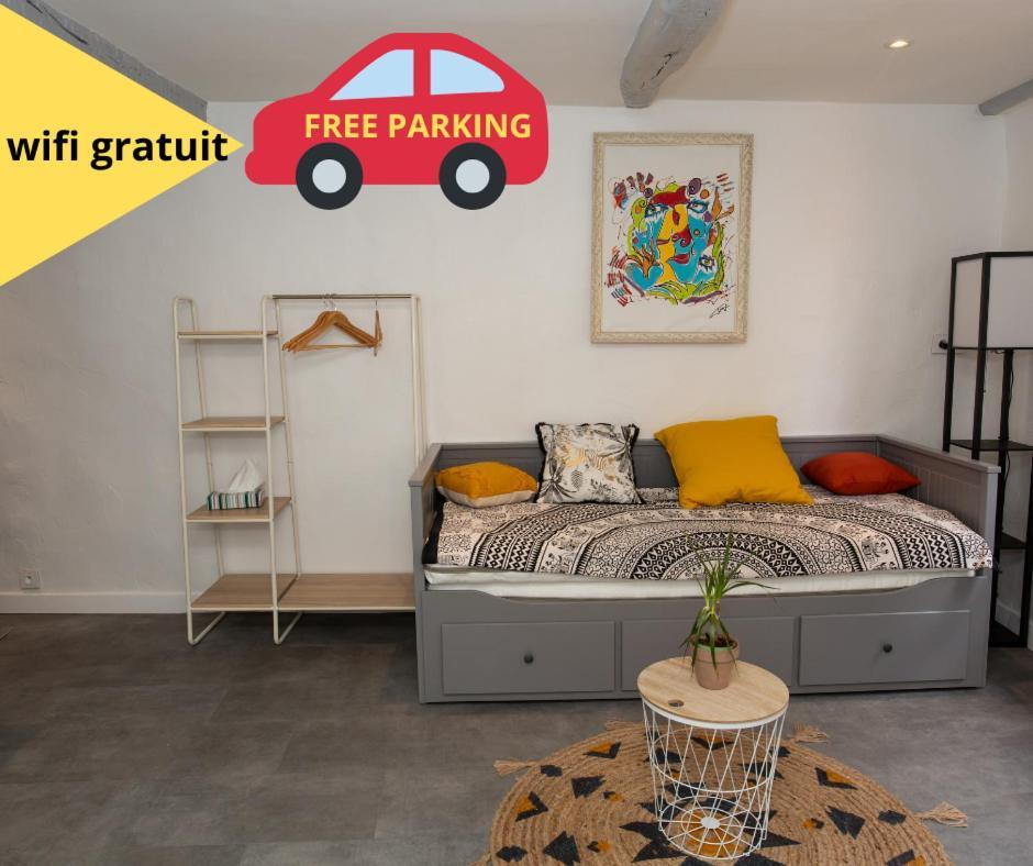 Apartament Studio Cosy Dans Centre Historique Avec Parking Grasse Zewnętrze zdjęcie