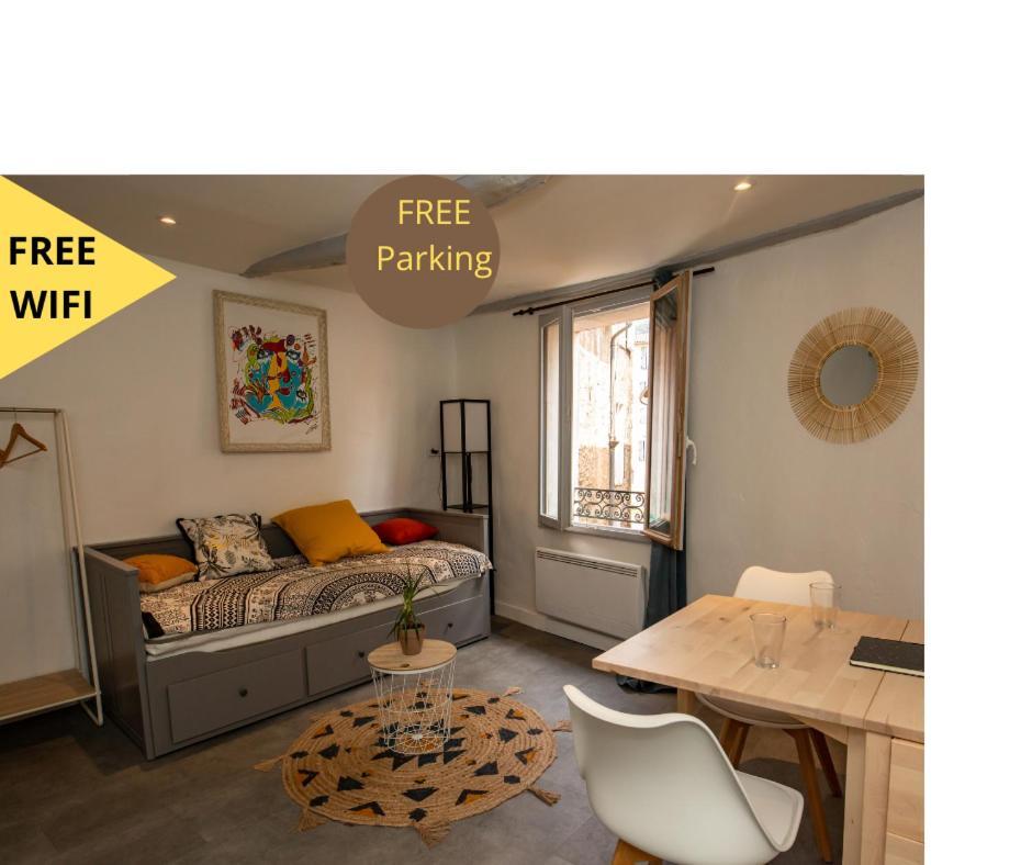 Apartament Studio Cosy Dans Centre Historique Avec Parking Grasse Zewnętrze zdjęcie
